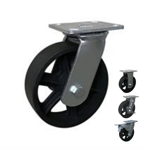 600 Series Cast Iron Wheel Caster