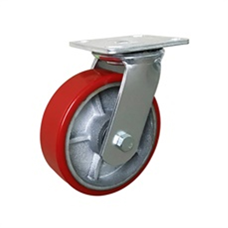 600 Series PU on Alu Wheel Caster